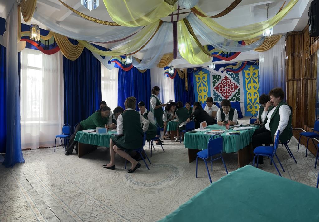 Тәрбиеші Шаджабаева Б.Т. Шебер сынып: «Тәрбиелеу-білім беру процесін ұйымдастыруда балаларды патриоттық – адамгершілік құндылықтарға баулу жолдары»