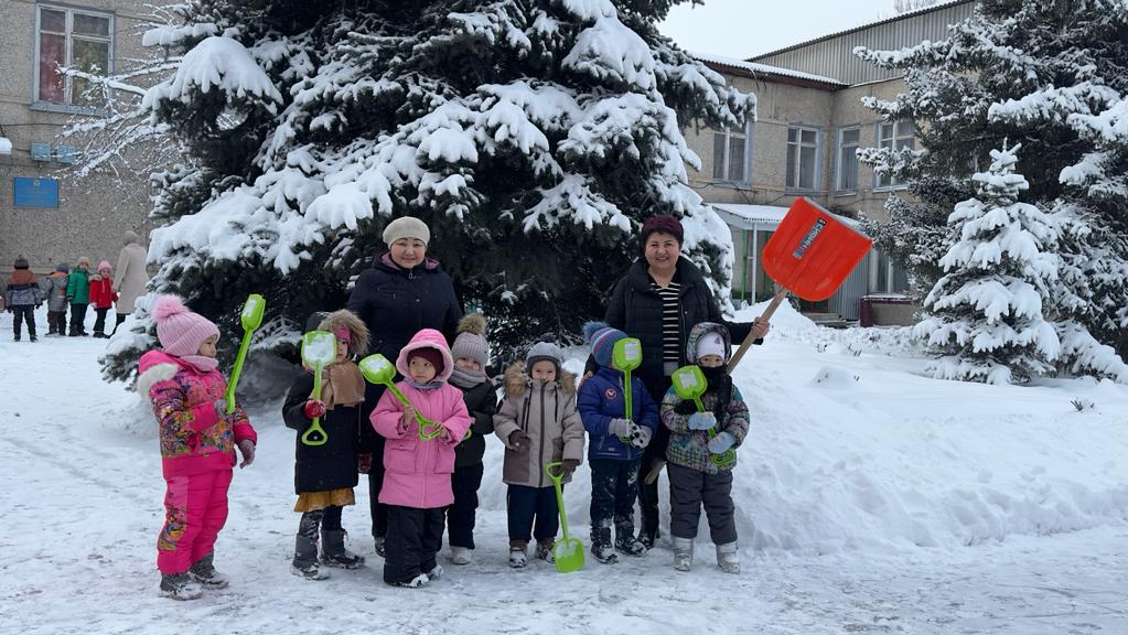 Қызықты қыстағы көңілді сәттер!