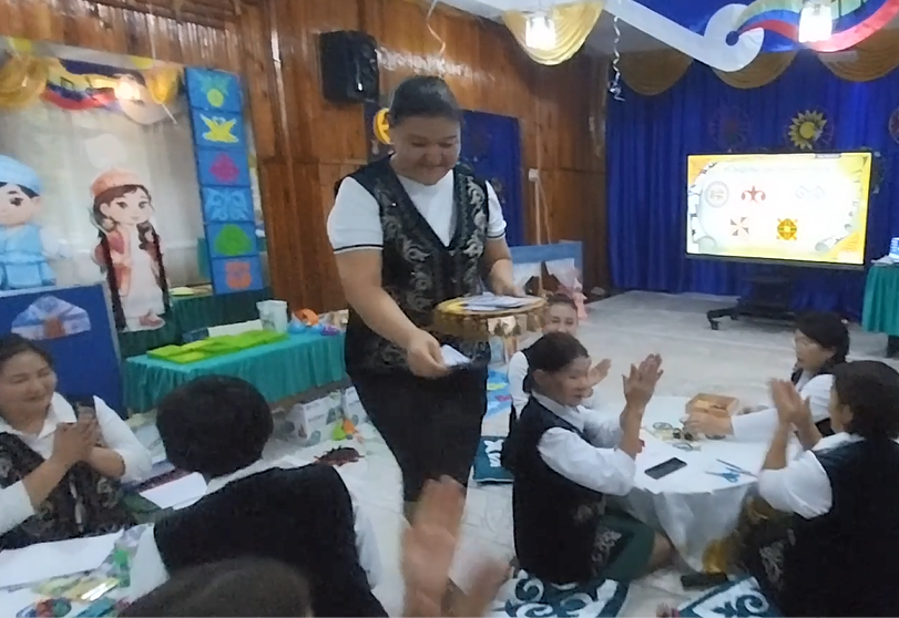 Семинар-практикум «Ұлттық құндылықтар –  мектепке дейінгі тәрбие-білім беру процесінде баланың коммуникативтік дағдыларын дамытудың түп қазығы»